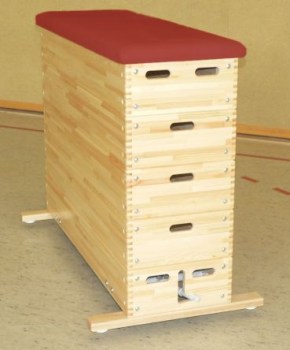 Roweco Sprungkasten kiefer 5-teilig_rot_KUt I TOBA-Sport.Shop